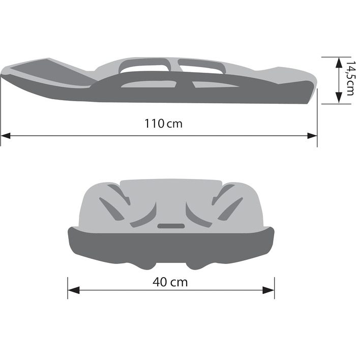 Дитячі санки Prime Garden TRENO з мотузкою (зелений)