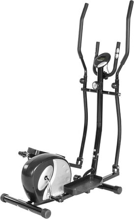 Велотренажер Tectake Elliptical Cross Trainer з комп'ютером і пульсометром