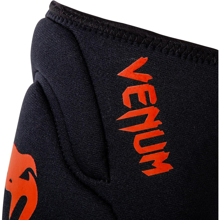 Наколінники Venum Kontact XL, чорні/червоні, для спорту