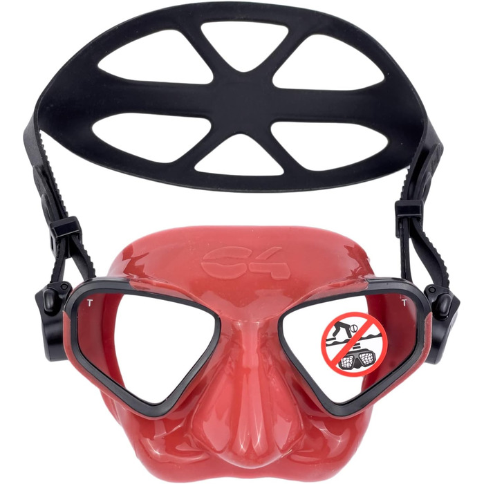 Маска для фрідайвінгу Falcon Professional Diving Mask, 4