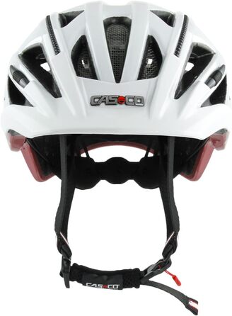 Велосипедний шолом Casco Active 2 для дорослих, розмір S (52-56 см), білий з рожевим, преміум якість