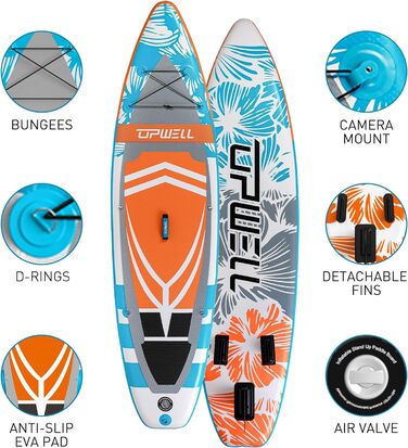 Надувна SUP-дошка UPWELL 11'/10'6