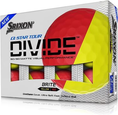 М'ячі Srixon Q-Star Tour Divide для гольфу