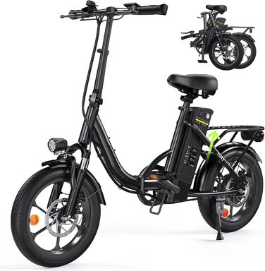 Велосипед Finbike E-bike 16 Fat Tire, акум. 10.4Ah, 4 режими, 88 км