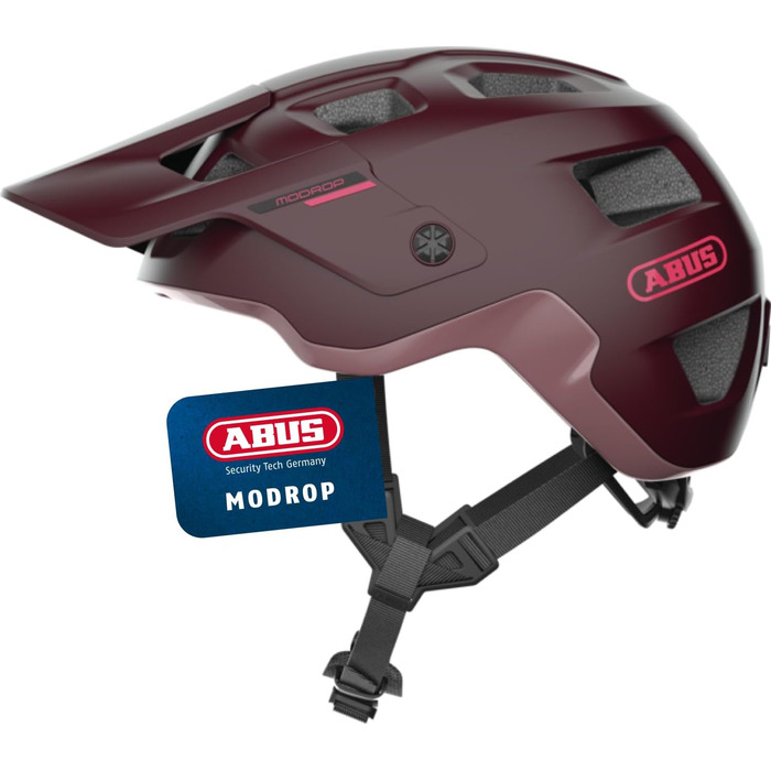 Шолом ABUS MTB MoDrop - міцний, вентильований унісекс (M, wildberry)