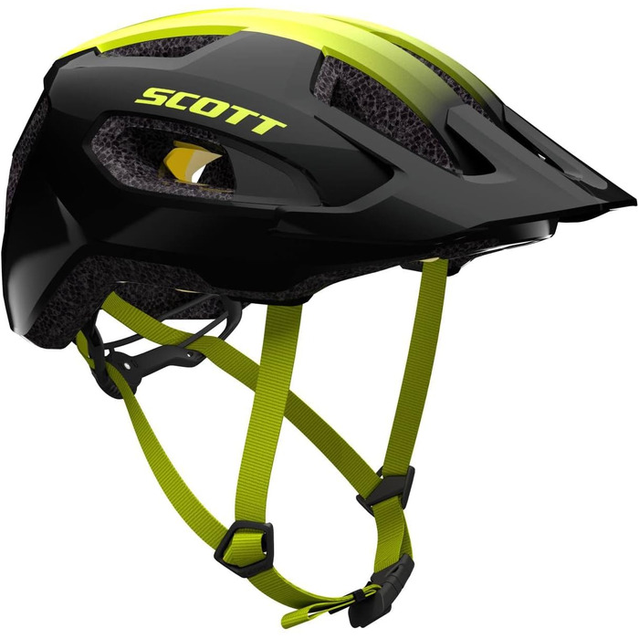 Шолом Scott Supra Plus MIPS MTB чорний/жовтий 2024 M/L (56-61 см)